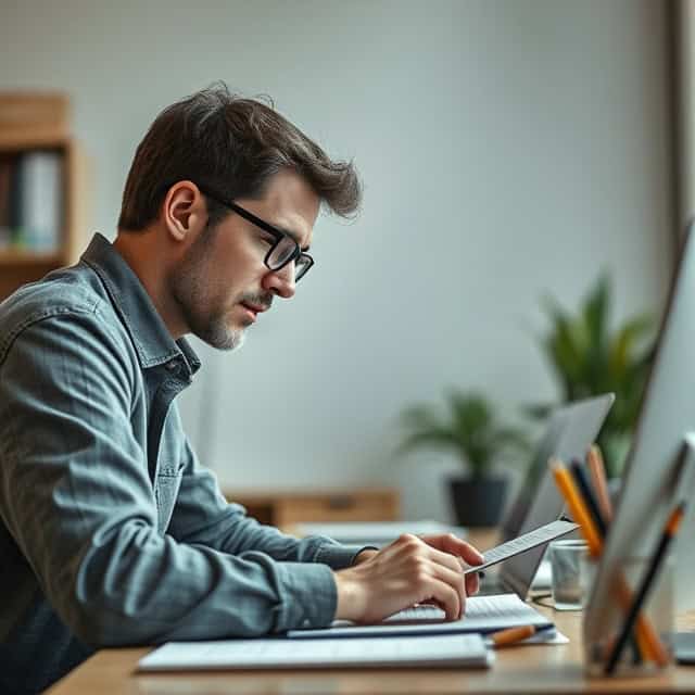 FMEA consultant checking a report