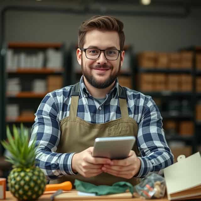 interim purchasing manager in a store