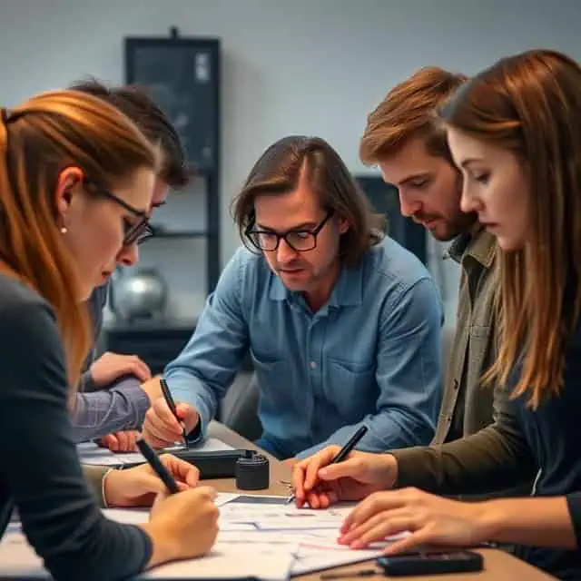interim SAP consultants working together on a project
