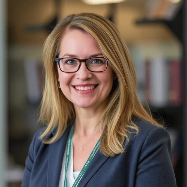 woman interim manager smiling