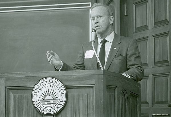 Philip B. Crosby speaking at a conference
